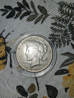 1922 S. Liberty Peace Dollar