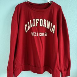 Red California Women’s Sweatshirt