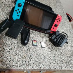 Nintendo Switch  With Accessories 
