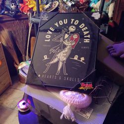 Nightmare Before Christmas Pic Frame