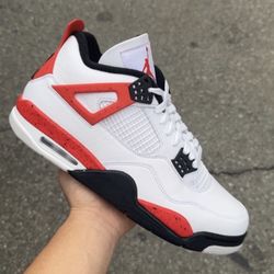 Jordan 4 Red Cement Size 10.5