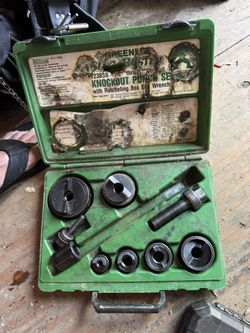 Greenlee 1/2”-2” Knockout Kit