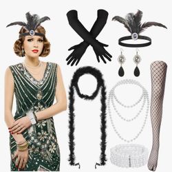 1920 Woman Costume Set  Size M New