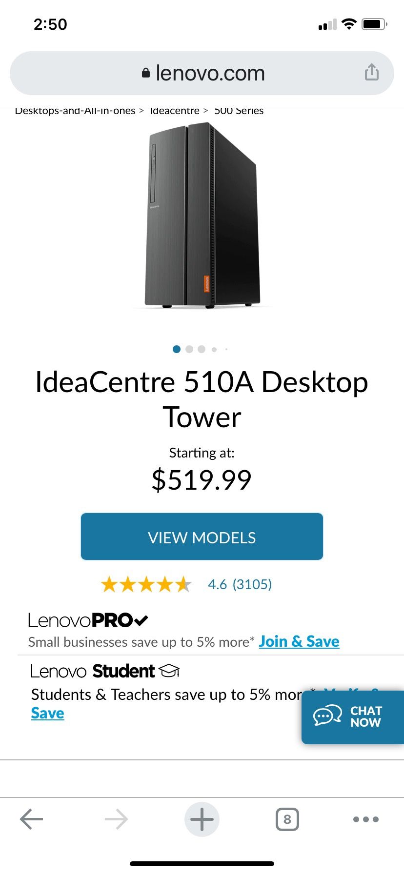 Lenovo Pc tower