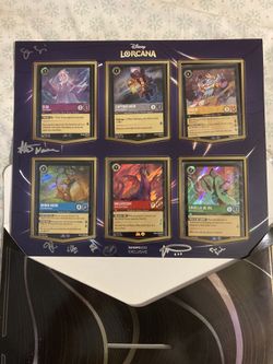 Disney D23 Expo Lorcana Trading Card Set 1st Edition for Sale in Seal Beach, CA - OfferUp Disney D23 Expo Lorcana Trading Card Set 1st Edition for Sale in Seal Beach, CA - OfferUp