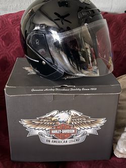 Harley-Davidson Jet Motorcycle Helmet Gloss Black