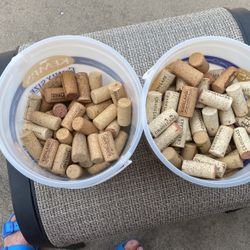 Corks from Wine Bottles