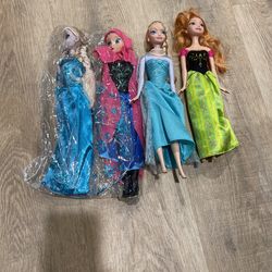 Anna & Elsa Dolls