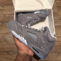 Jordan 5 Wolf Grey Size 7