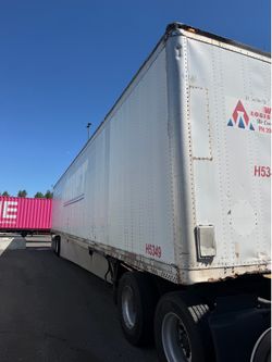 Semi storage dry van trailer for sale