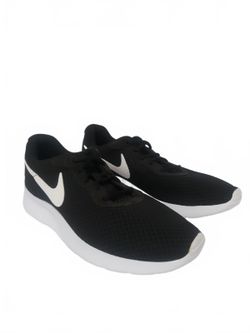 Nike Mens Tanjun 812654-011 Lightweight Running Shoes Black White Size 10.5M