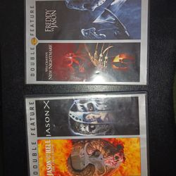 DVD'S; Freddy and Jason Bundle 