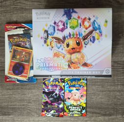 Sealed Pokémon Product (ETB, BLISTER PACK, BOOSTER PACK)