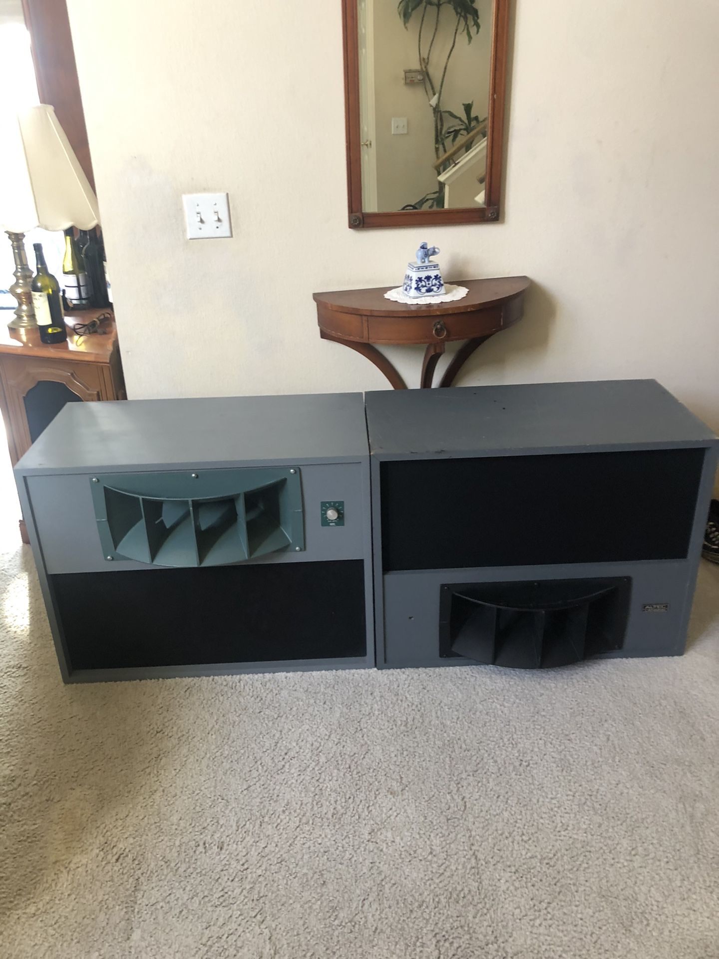 VINTAGE ALTEC LANSING 9844A PLAYBACK MONITOR SPEAKER SYSTEM 16OHMS ...