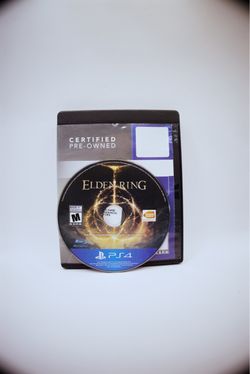 Elden Ring PS4 Game Disc