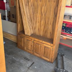 Oak Tv Stand Or Book Case 