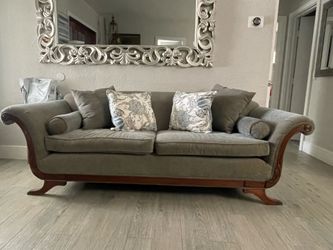 Couch and accent chair
