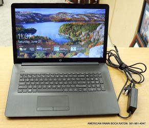 HP Laptop AMD A9-9425 8GB Memory 1TB HDD AMD Radeon R5 Series 17.3" Non-Touch Screen Windows 10 Home 64-bit 17-CA0056nr