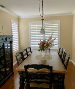 Interior Wood Shutters- Custom, Plantation, Professional Installation, Licensed Company, Window Treatments & Coverings, Persianas De Madera, Espanol