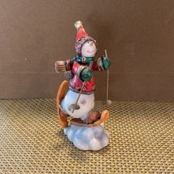 $20 Snowman 6 X 3 1/2 X 2 
