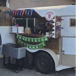 Mobile Trailer Bar- Coffee Bar/ Bartending 