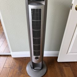Lasko 4-Speed Oscillating Tower Fan With Timer 41”Tall 