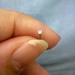 Real Silver Nose Ring 