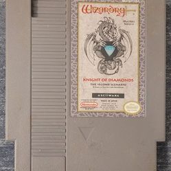 NINTENDO NES: WIZARDRY KNIGHT OF DIAMONDS MASTER SERIES II