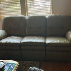 Love Seat And Couch Recliner.