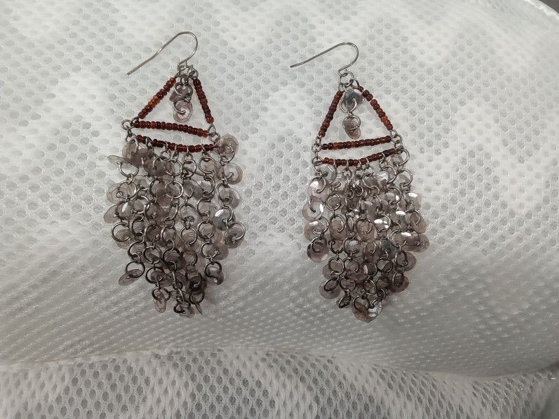 Antique Indian Chandelier Style Earrings