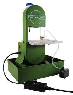 Precision 2000 Deluxe Diamond Blade Band Saw (Wet/ Dry) - Barley Used + Extras