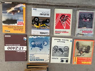 Motorcycle repair manuals