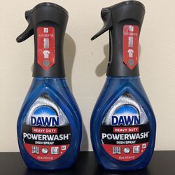 2Pack Dawn Powerwash Heavy Duty Dish Spray, Dish Soap, All-Purpose Cleaner, 16 FL Oz
