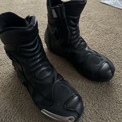 Joe Rocket Motorcycle Boots sz: 13 Mens 