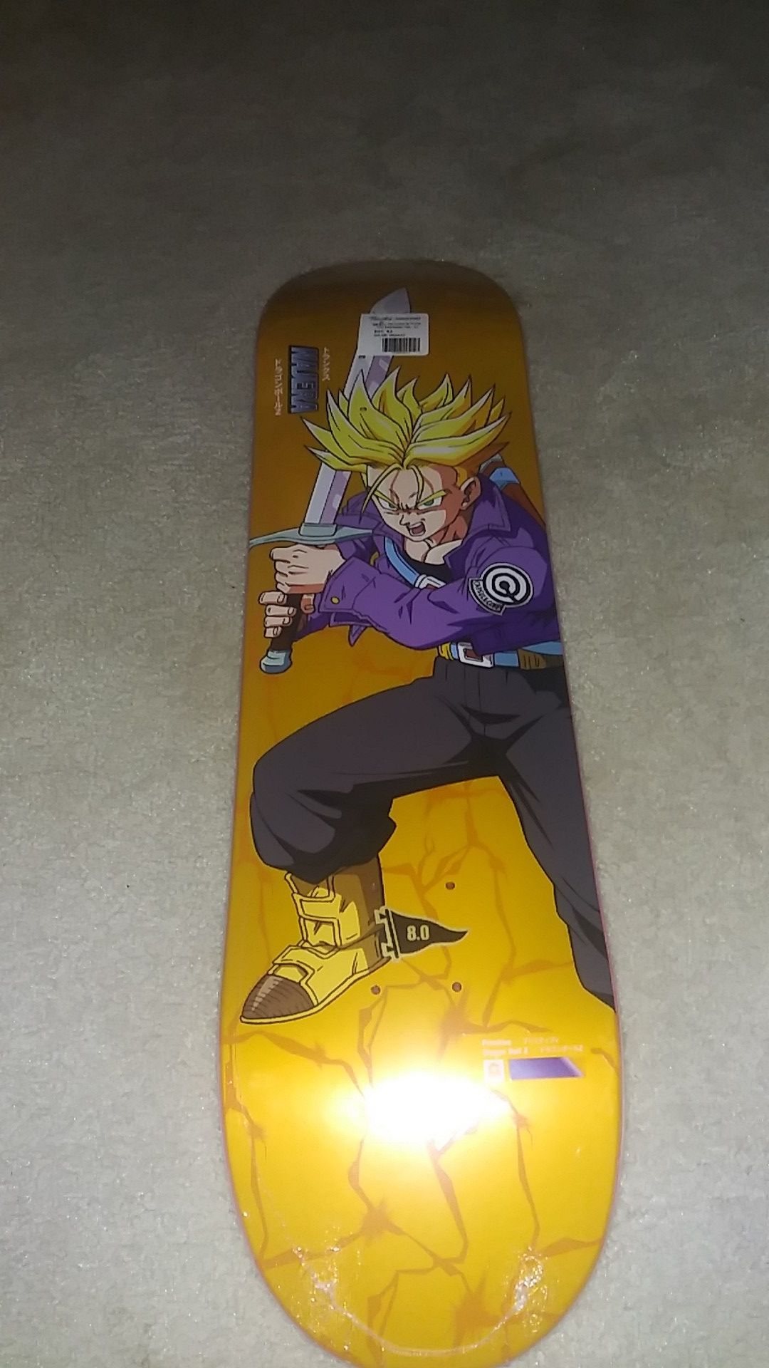 Primitive x dragon ball z DBZ NAJERA SS TRUNKS DECK - SUPER SAIYAN TRUNKS