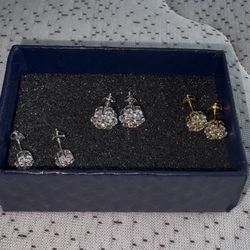 Diamond Moissanite Earrings