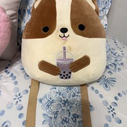 SquishMallow Boba Backpack