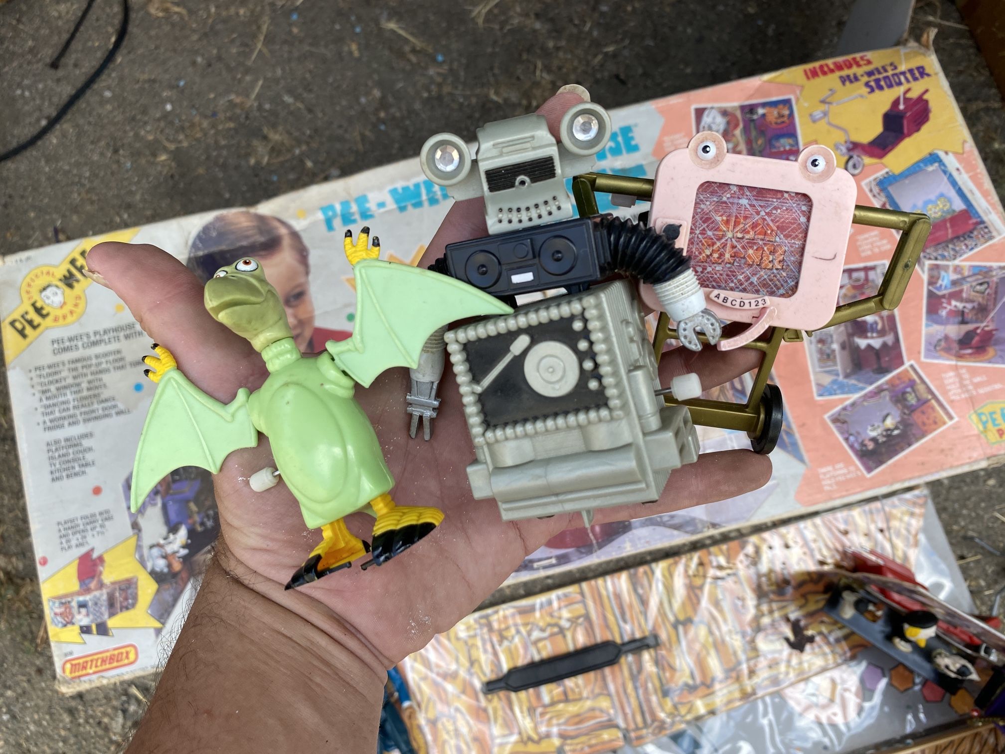 Pee Wee Playhouse : Conky , Magic Screen , Terry Figures