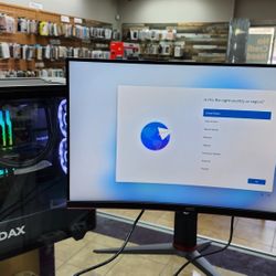 GAMING DESKTOP WITH MONITOR 