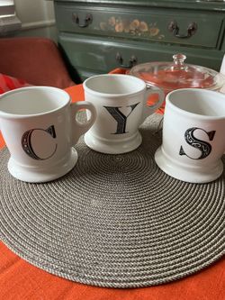 Anthro Mugs New 5$ Each