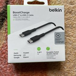 Belkin USB-C to USB-C Fast 3.3' Charging Cable