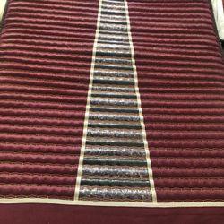 MediCrystal Far Infrared Amethyst Tourmaline Mat - Professional 71"x32" - Natural Crushed Crystals - Negative Ions - Adjustable Warmth - Deep FIR Heat