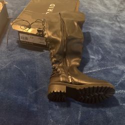 Knee High Wide Calf Boots