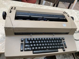 Vintage IBM typewriter
