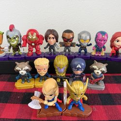 Marvel Comics Avengers McDonalds Happy Meal Figure toys!