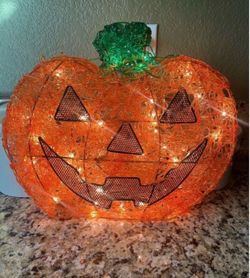 Vintage light up JACK O LANTERN