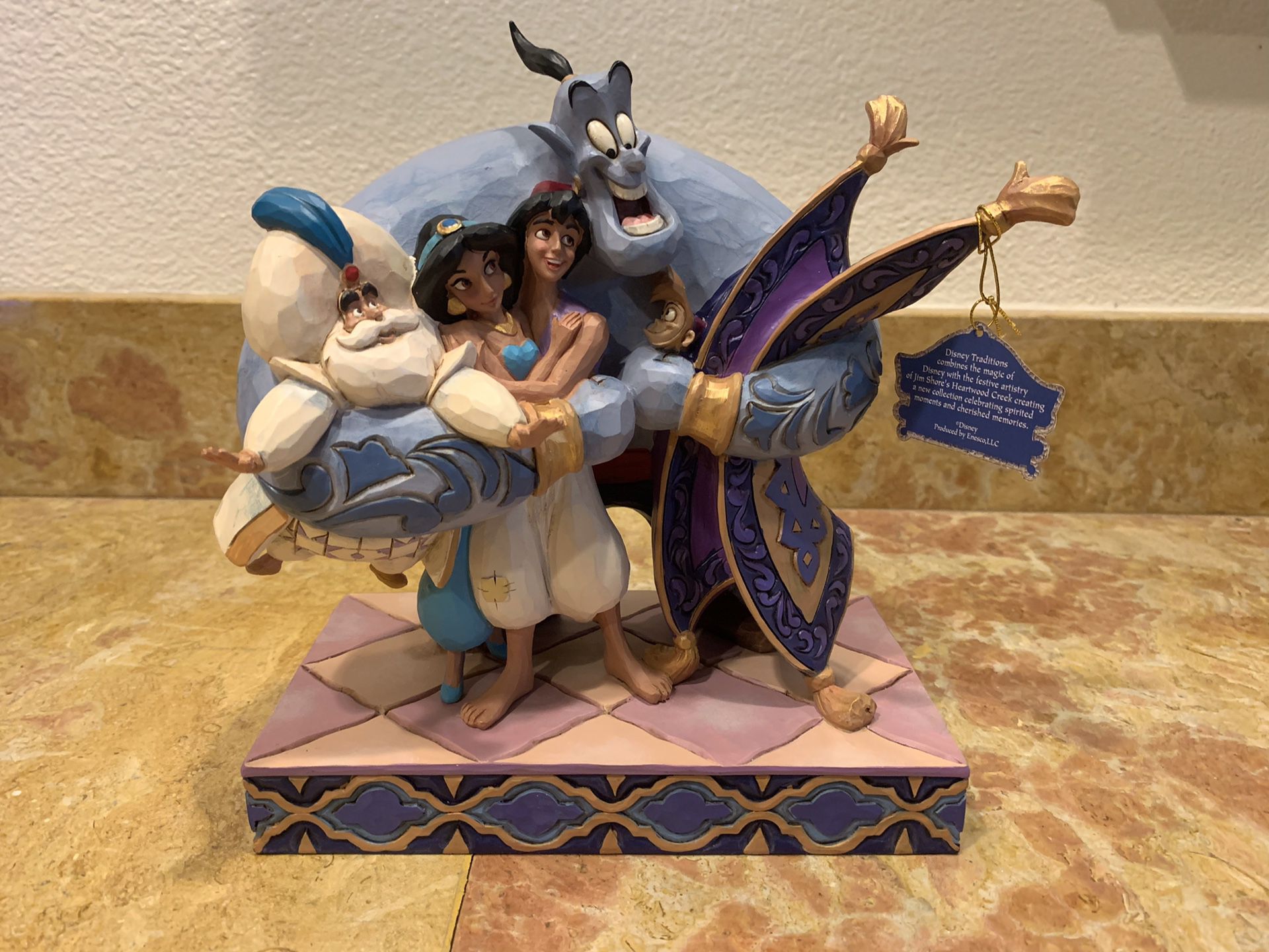 Brand New - Disney’s Aladdin “Group Hug” Figurine