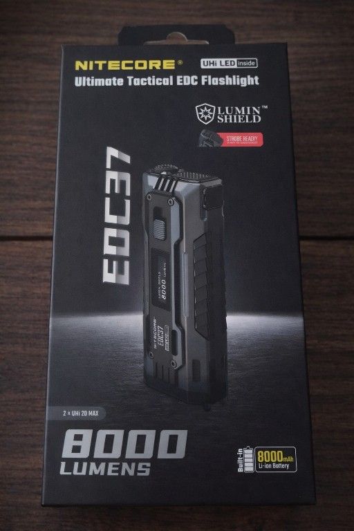 Nitecore EDC37 8,000 Lumens High Performance Flashlight