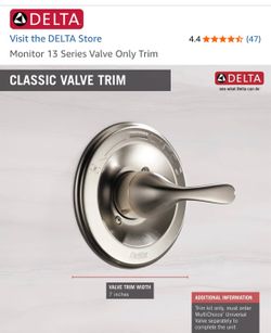 Delta Monitor 13 Series Valve Only Trim