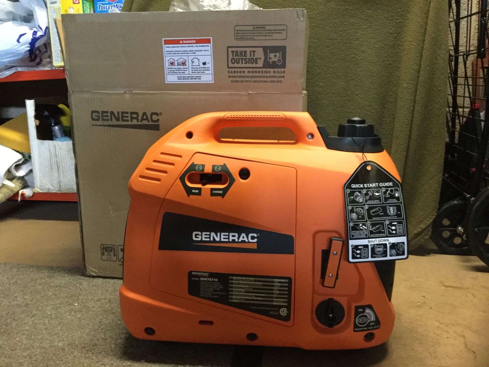 Generac 1200 watt Inverter Generator